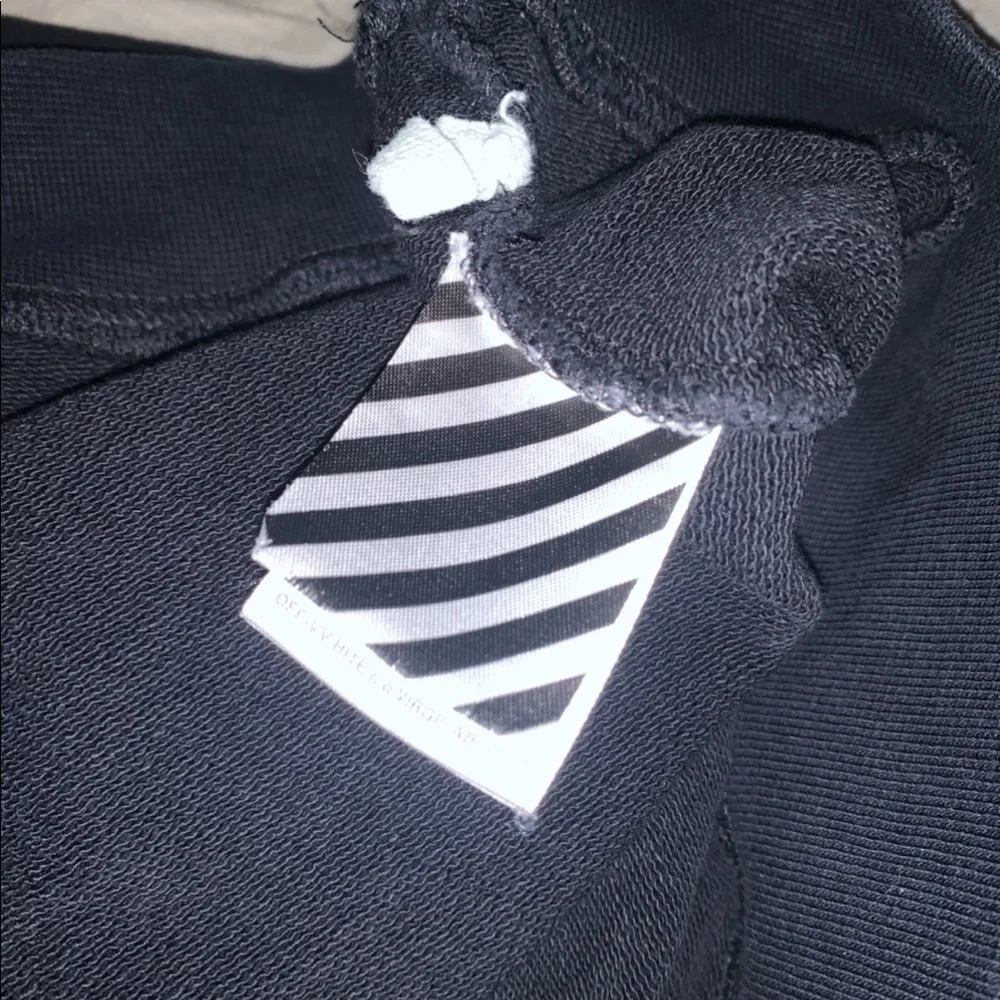 Off white graphic crew neck pullover - Picture 6 of 8